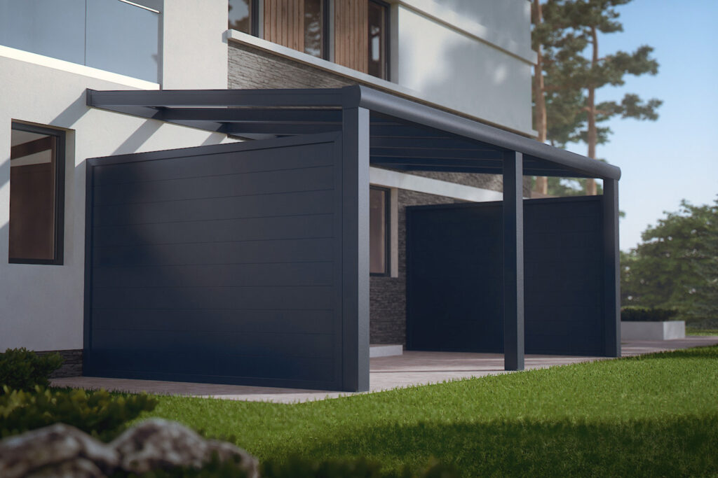 Aluminium-Seitenwände